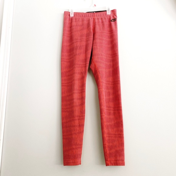 NIKE coral pink Leggings Yoga COMFORTABLE Size S/P - Picture 1 of 5